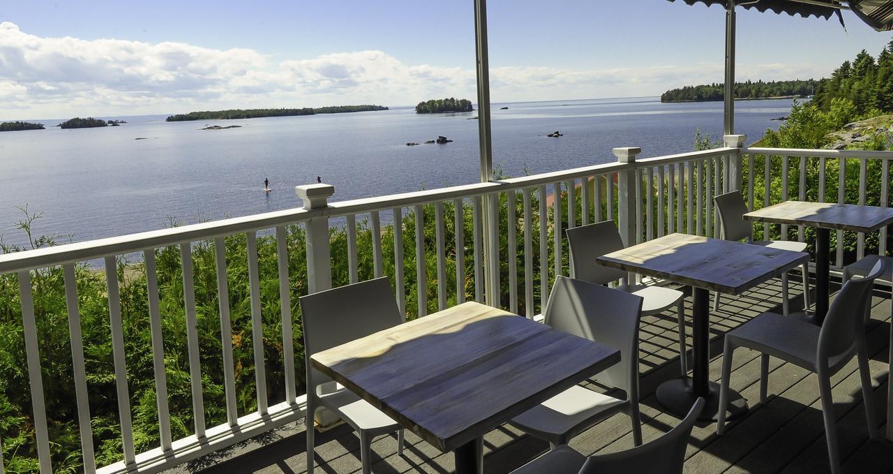 Auberge Des Iles Saint-Gédéon Exterior foto